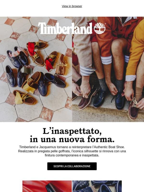 Timberland x Jacquemus: un nuovo capitolo