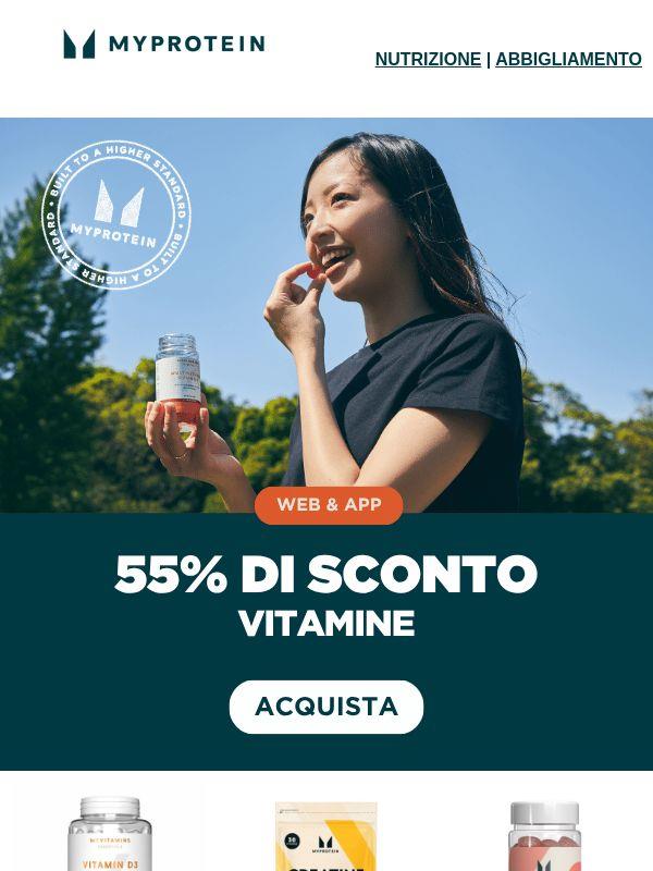 Hai 24 Ore ⏰ -55% sulle Vitamine