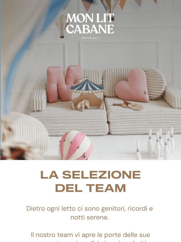 La selezione del team 😍