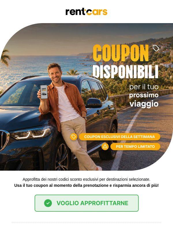 🎟️ COUPON DISPONIBILI