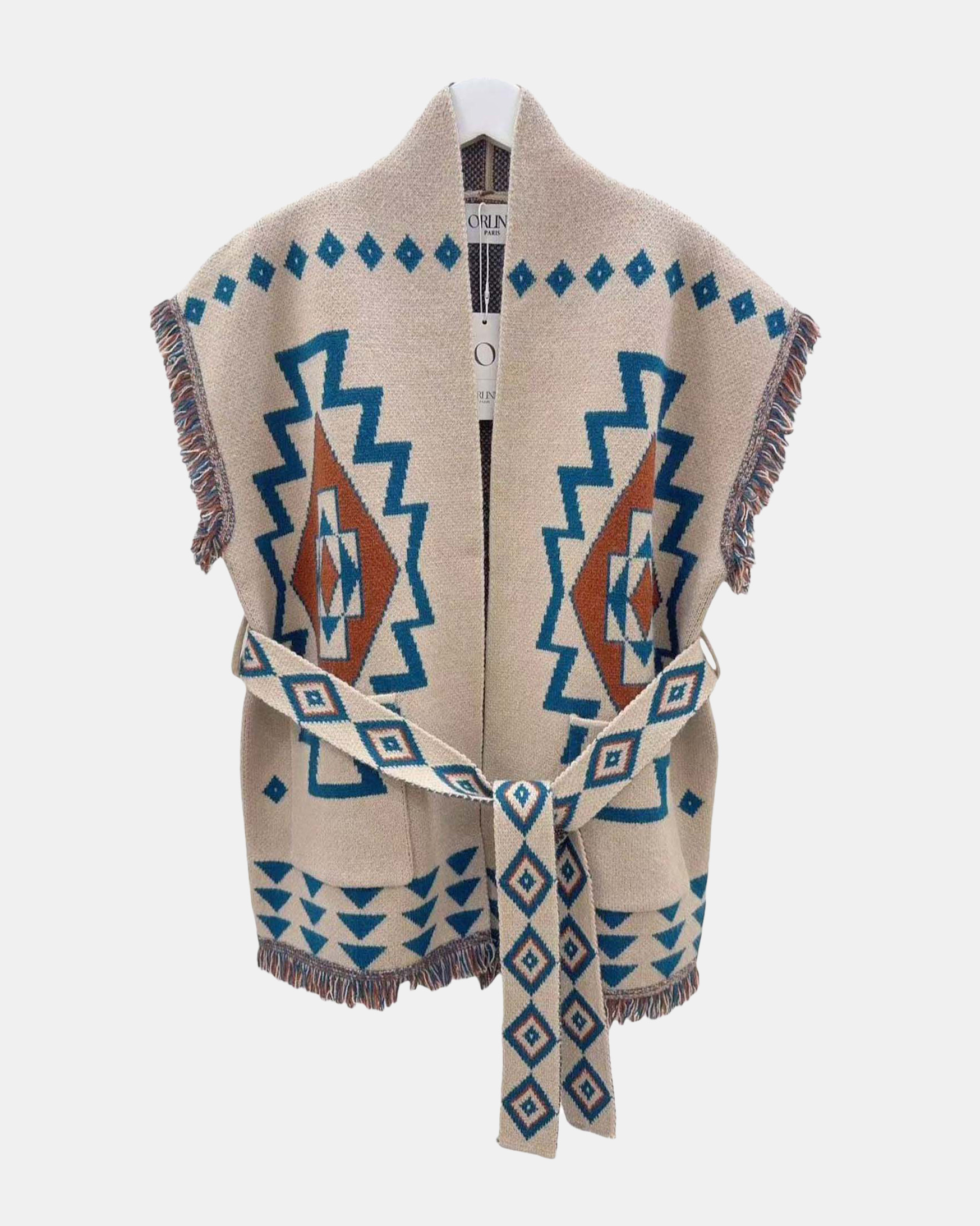 Gilet con cintura Orlinn Paris
