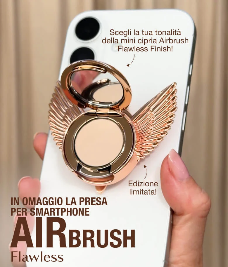 Presa per smartphone AIRbrush Flawless in omaggio