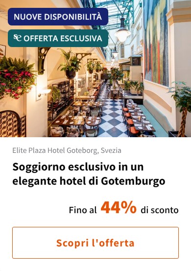 Soggiorno esclusivo in un elegante hotel di Gotemburgo