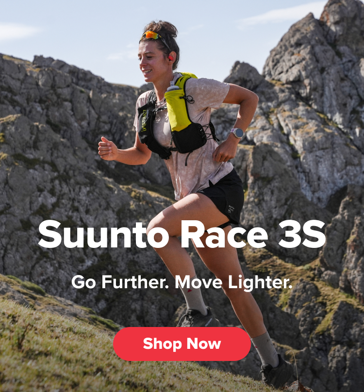 Suunto Race 3S - Go Further. Move Lighter.