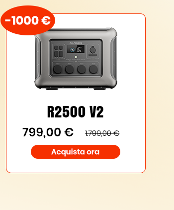 R2500 V2 Power Station Portatile 2500W 1920Wh