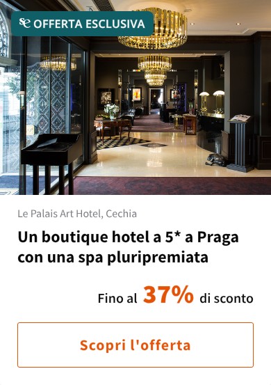 Un boutique hotel a 5* a Praga con una spa pluripremiata