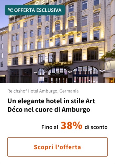 Un elegante hotel in stile Art Déco nel cuore di Amburgo
