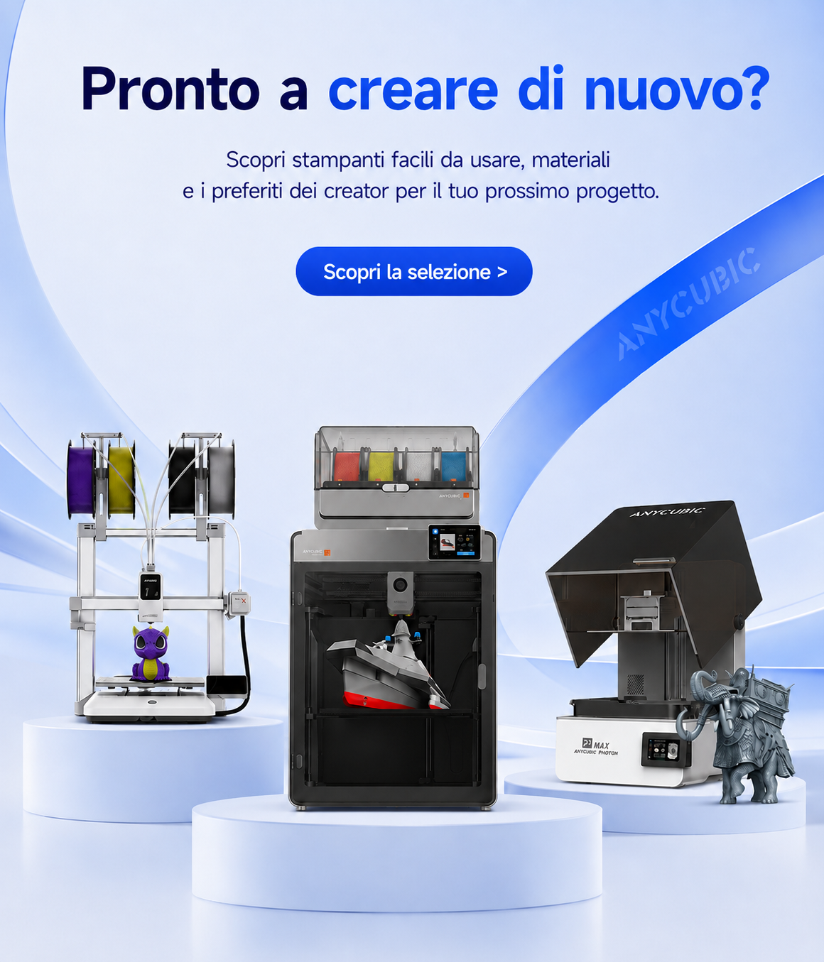 Pronto a creare di nuovo?