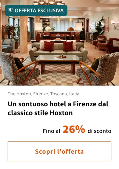 Un sontuoso hotel a Firenze dal classico stile Hoxton