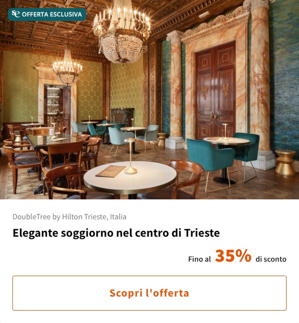 Elegante soggiorno nel centro di Trieste