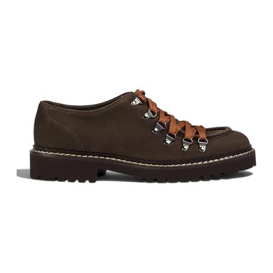 Doucal'S — Scarpe Stringate Uomo in Suede con Ganci