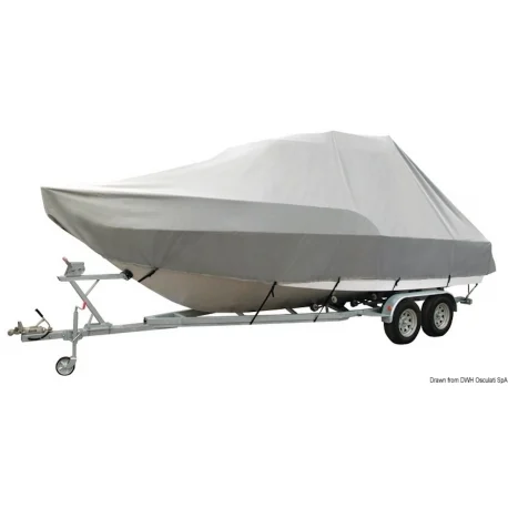 Telo copribarca Jumbo 580/640 cm. per semicabinati/cabinati/T-Top - Oceansouth