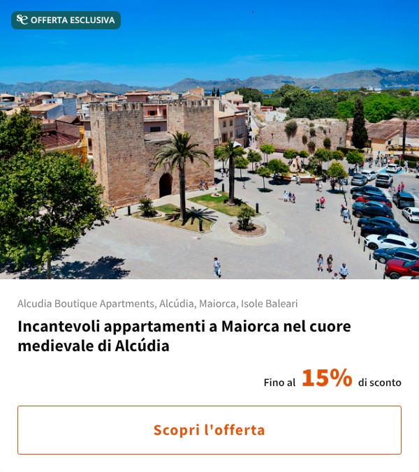 Incantevoli appartamenti a Maiorca nel cuore medievale di Alcúdia