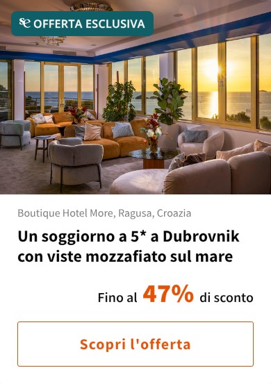 Un soggiorno a 5* a Dubrovnik con viste mozzafiato sul mare