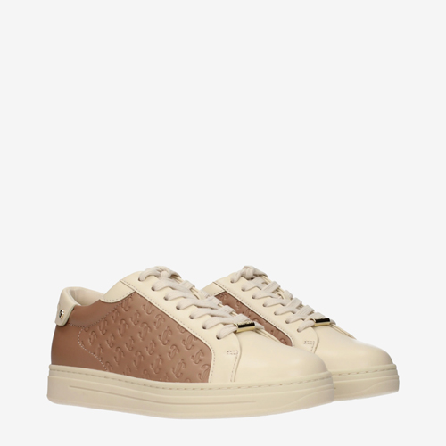 Jimmy Choo Sneakers Rome Donna Pelle Beige/Naturale
