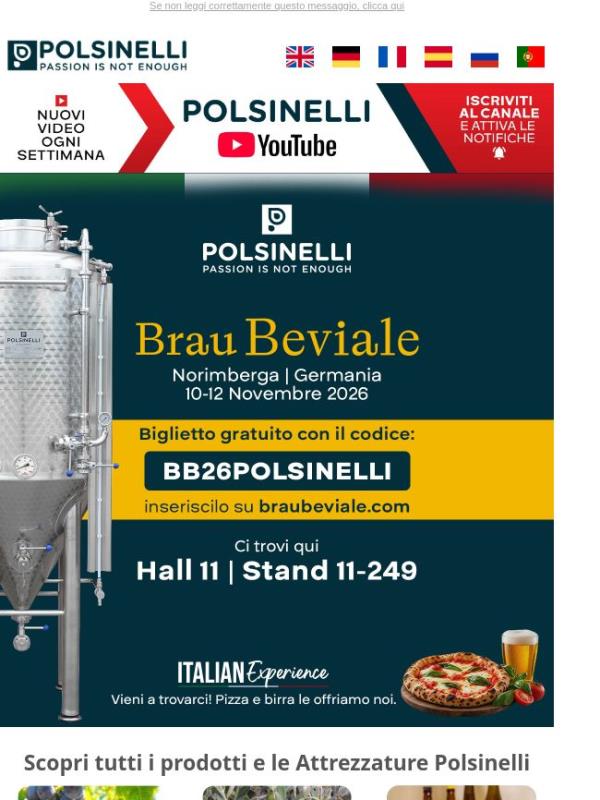Ti aspettiamo a BrauBreviale 🍻