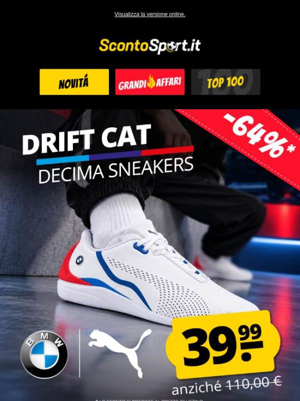 Sneaker PUMA x BMW Drift Cat a soli 39,99 € invece di 110 € 🔥