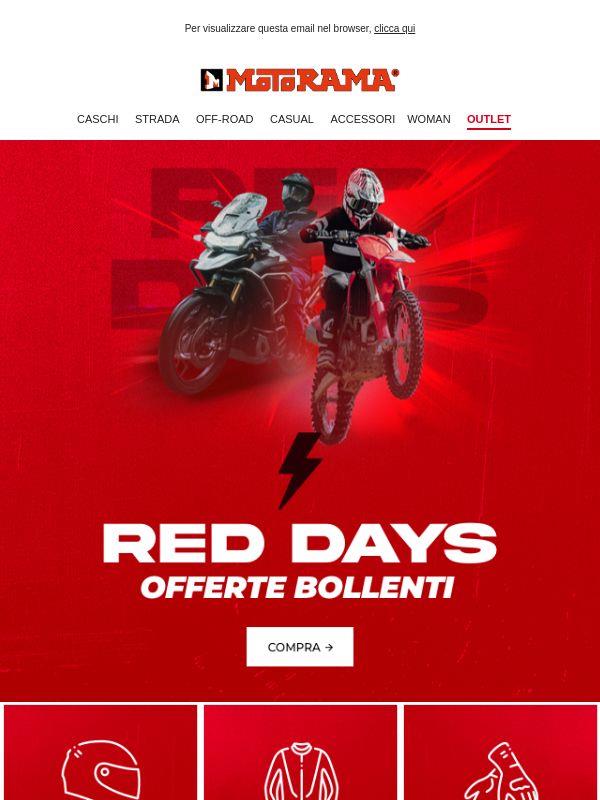 ⏰Sono arrivati. RED DAYS🔴