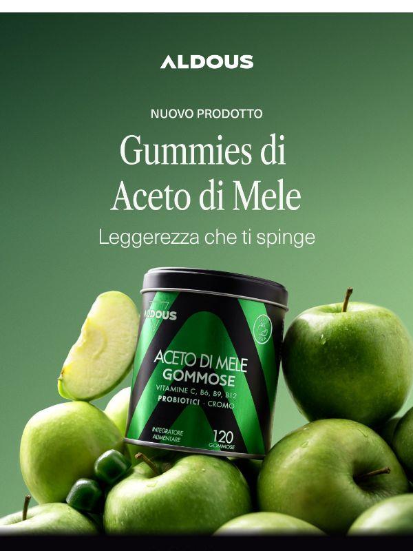 Gummies all’Aceto di Mele: meno gonfiore, più leggerezza.