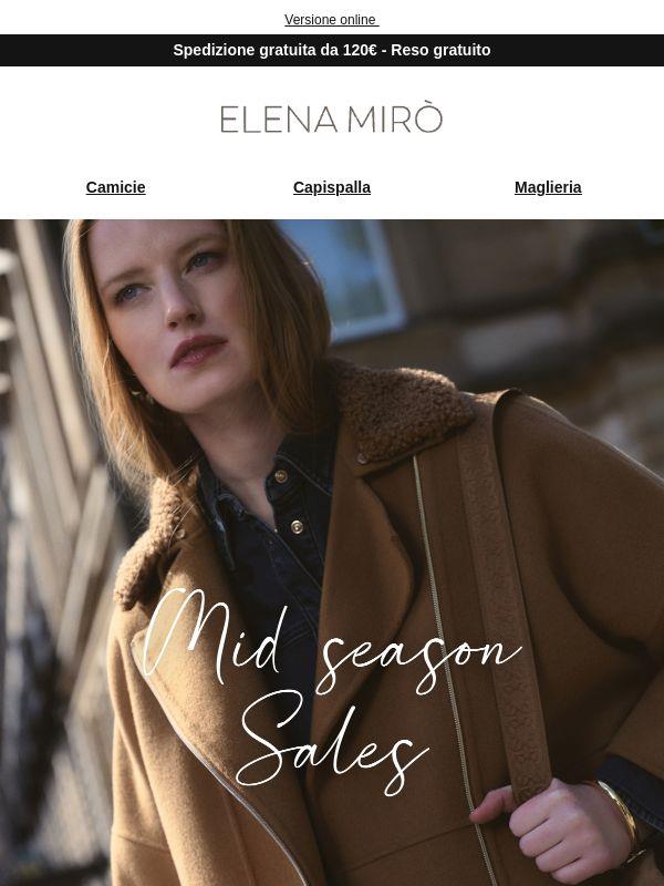 Mid Season Sale: fino al -30% su una selezione di capi