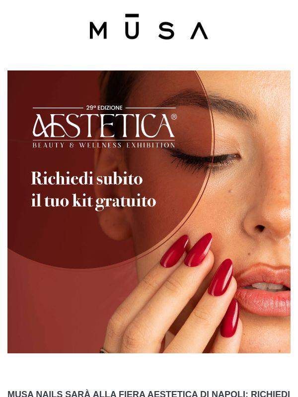 Musa Nails ad Aestetica Napoli: ritira il tuo kit omaggio! 🎁