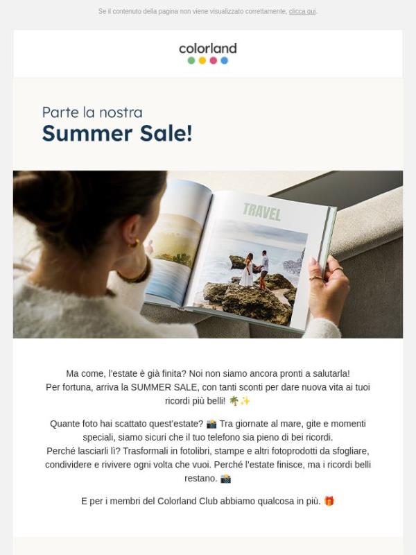 🔥 SUMMER SALE da Colorland! 🔥