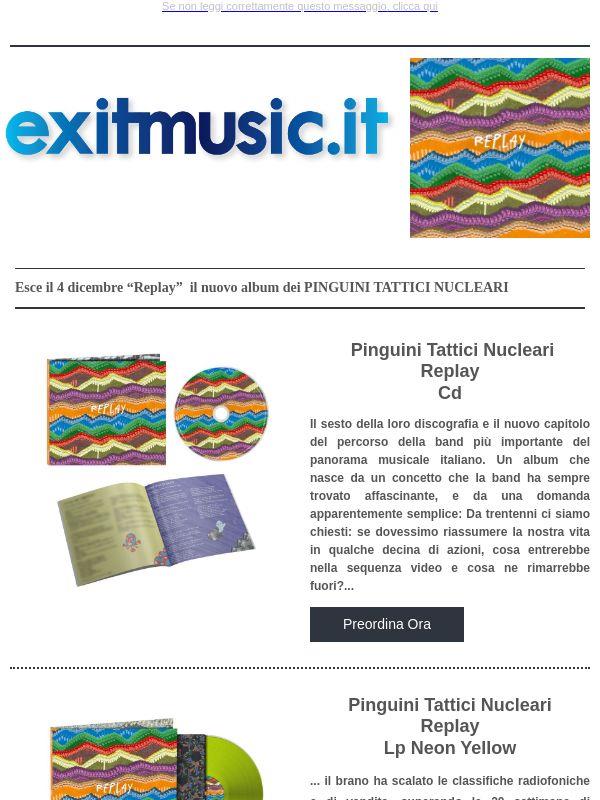 Pinguini Tattici Nucleari 'Replay' @exitmusic.it