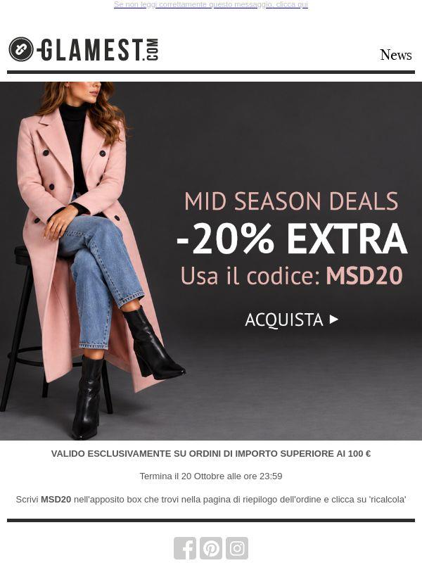 Mid Season Deals: -20% EXTRA