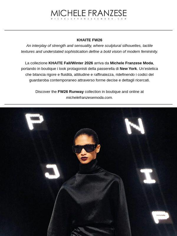KHAITE FW26 - FROM RUNWAY TO BOUTIQUE
