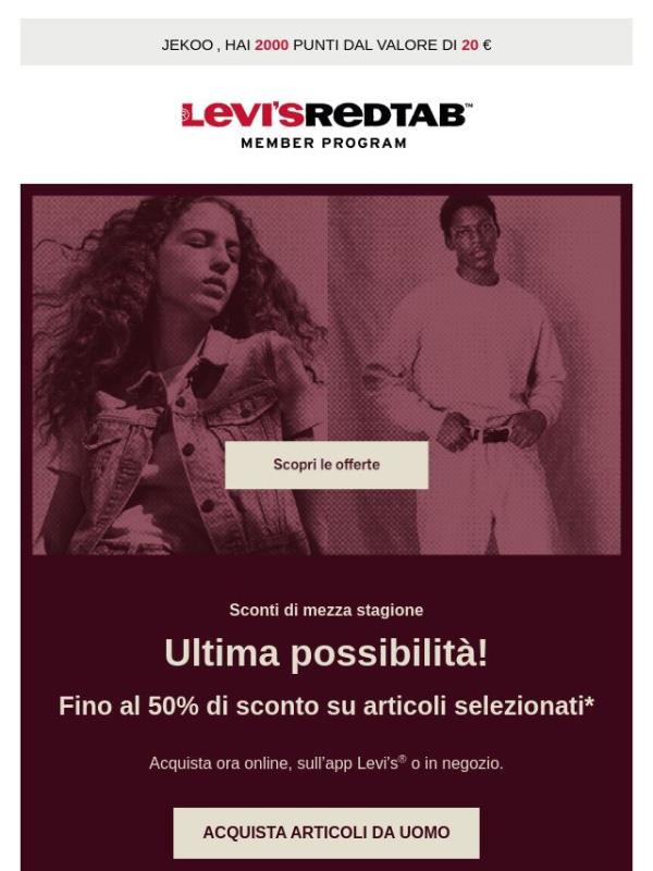 Ultima possibilità! 📢❗🚨 Fino al 50% su articoli selezionati*