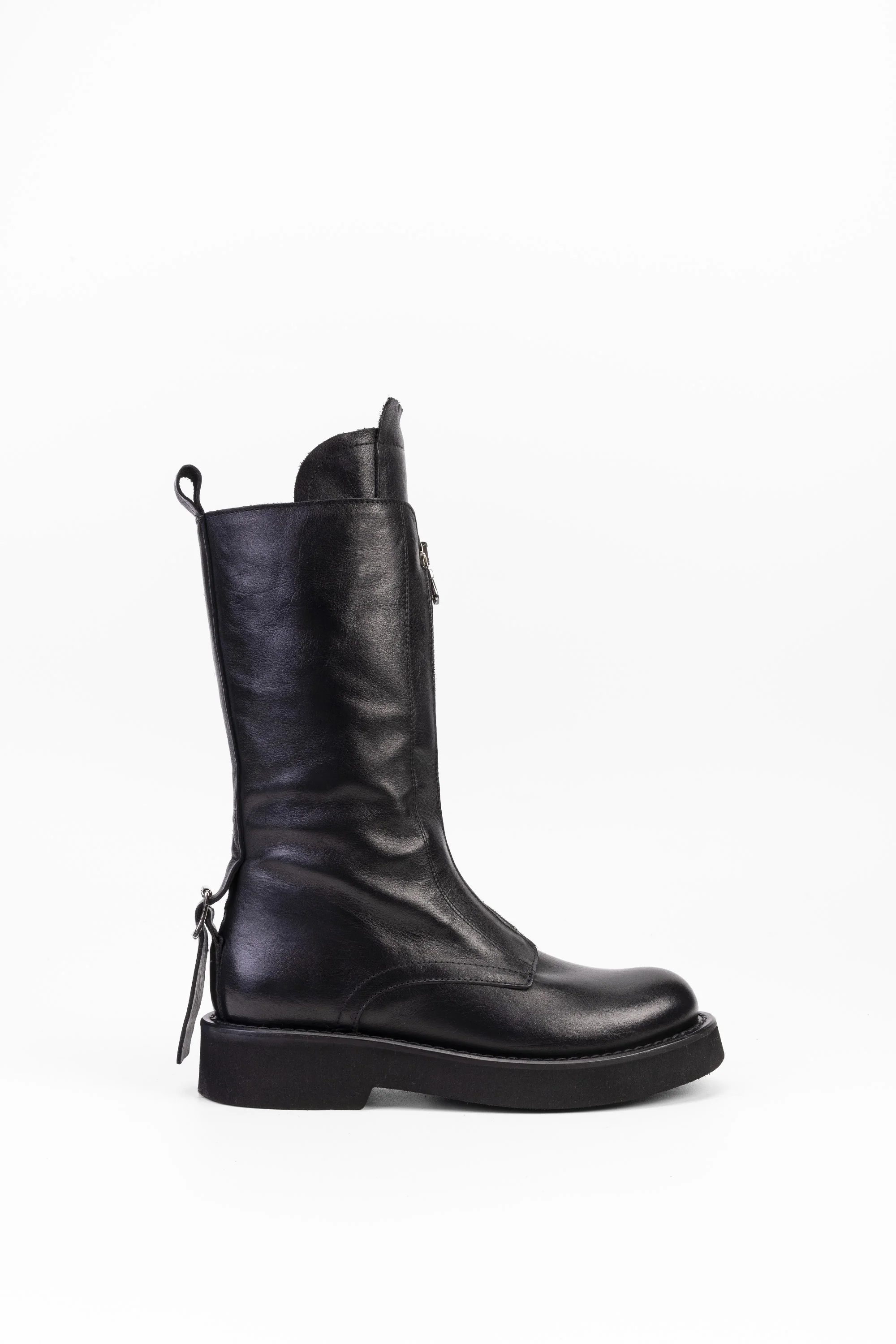Anfibi Combat Boot in Pelle Anais