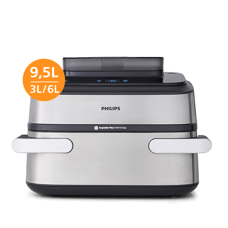 Serie 5000 Doppio Cestello Airfryer Philips