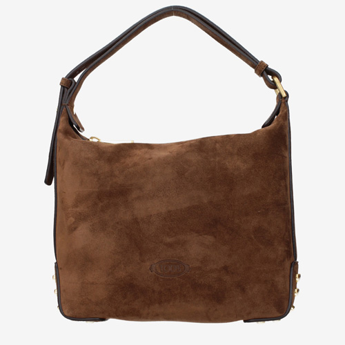 Tod's Borse a Mano Donna Camoscio Marrone