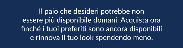 Risparmia fino al 70%