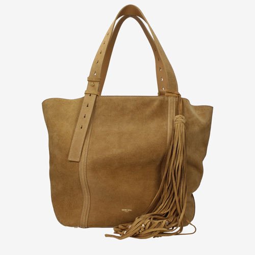 Golden Goose Women's Brown/Camel Suede Shoulder Bags