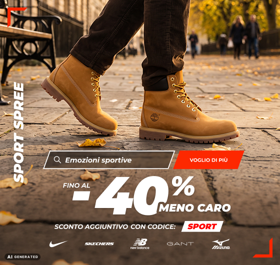 Super occasioni fino a -40%!