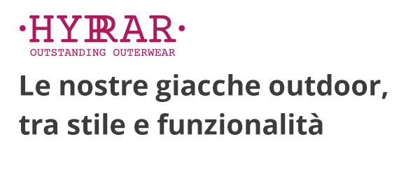 Scopri ora giacche outdoor stilose!