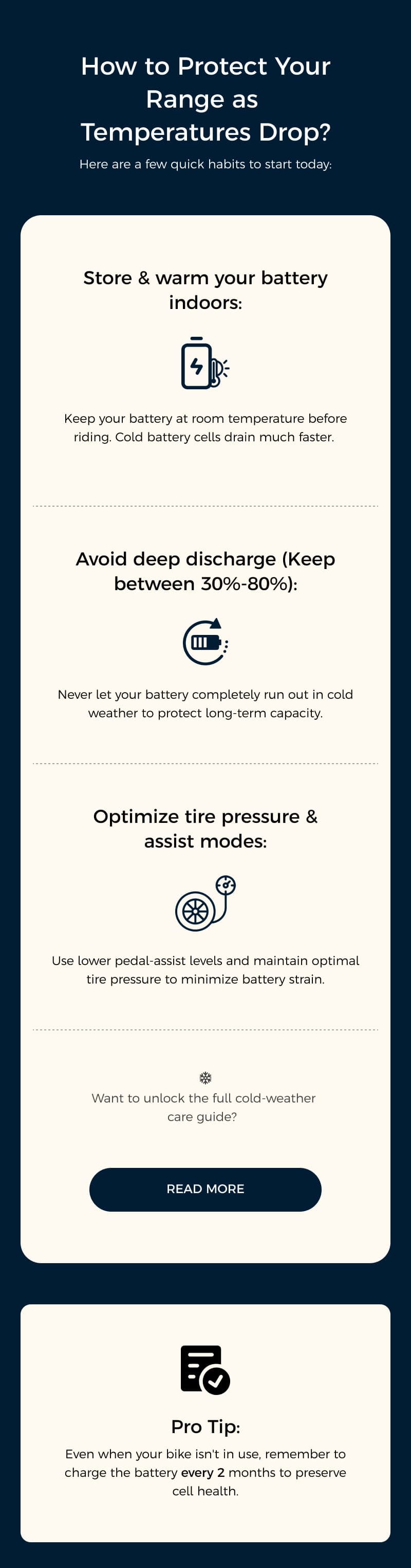 How to Protect Your Range as Temperatures Drop?