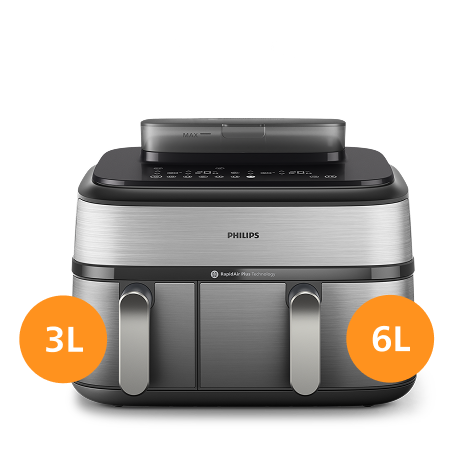 Airfryer Serie 5000 da 9.0L con cottura a vapore Friggitrice ad aria