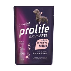 Image of Prolife Adult Mini Maiale e patate umido cane grain free