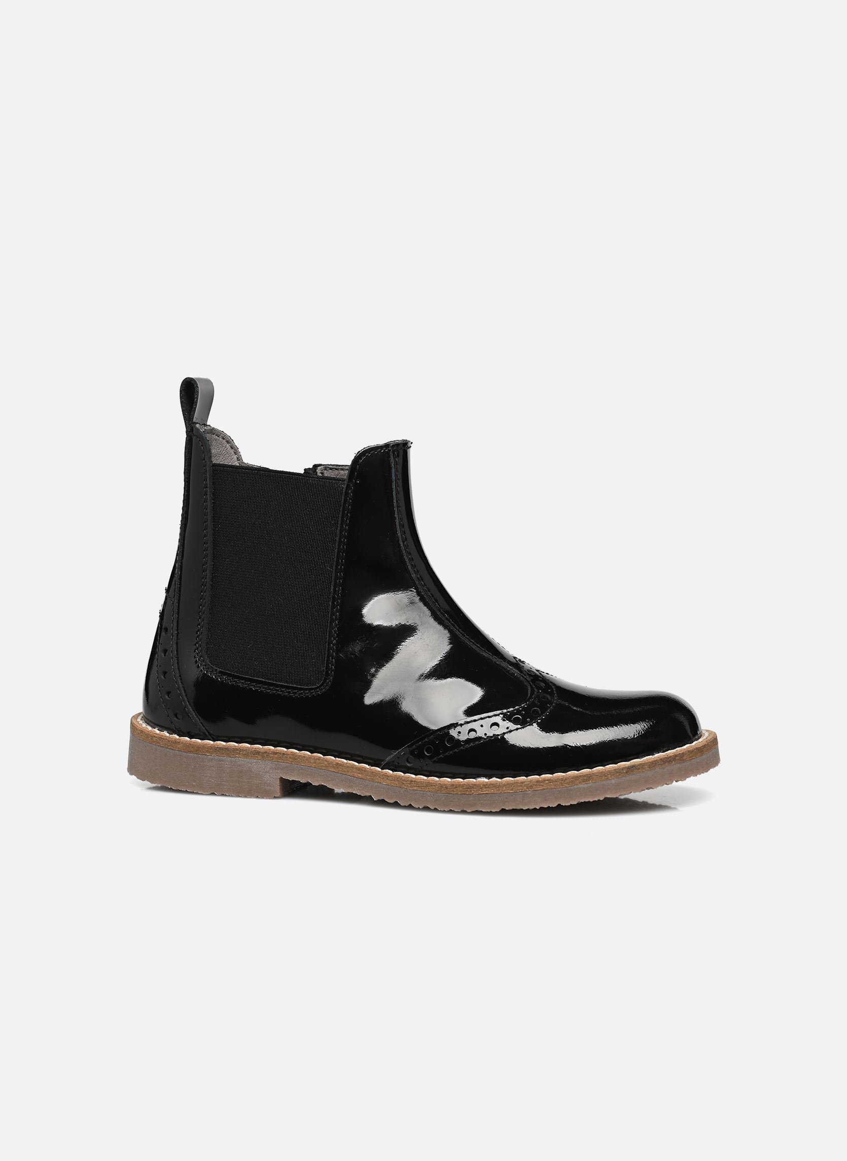 Rose et Martin Bottines BILOUIS fille noir