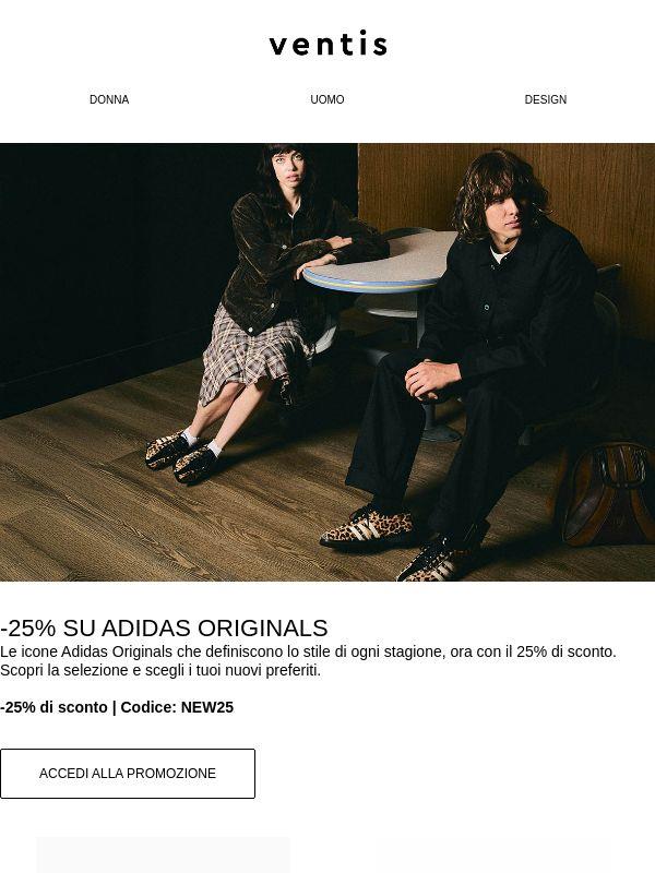 -25% su Adidas Originals