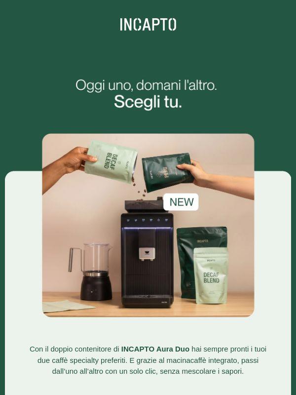 Aura Duo: due caffè, un solo clic