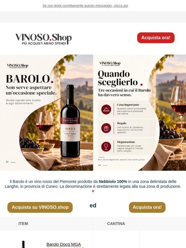 💜 VINOSO | Barolo DOCG: origine, vitigno e territorio
