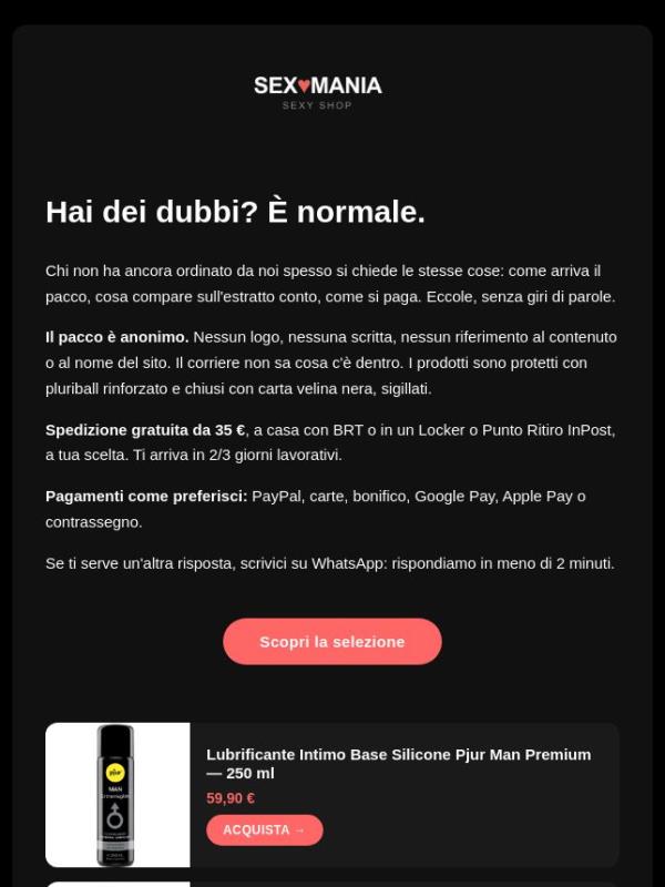 Prima volta da noi? Ecco cosa sapere