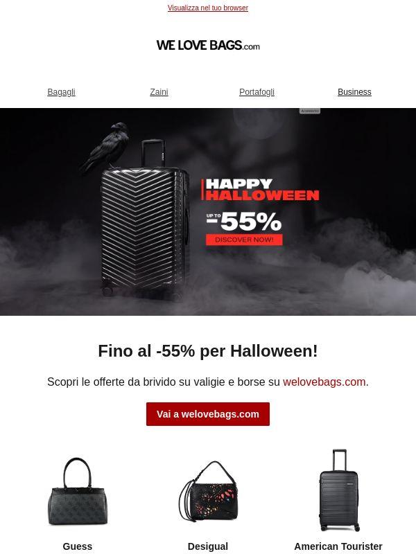 🎃 Happy Halloween: fino al -55% di sconto!