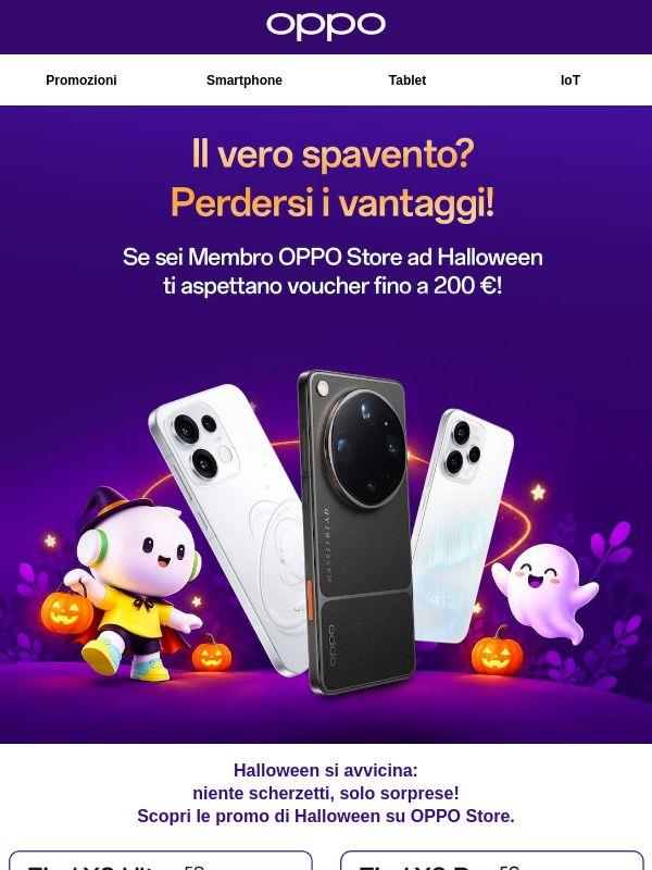 Il lato più dolce di Halloween? I vantaggi su OPPO Store!