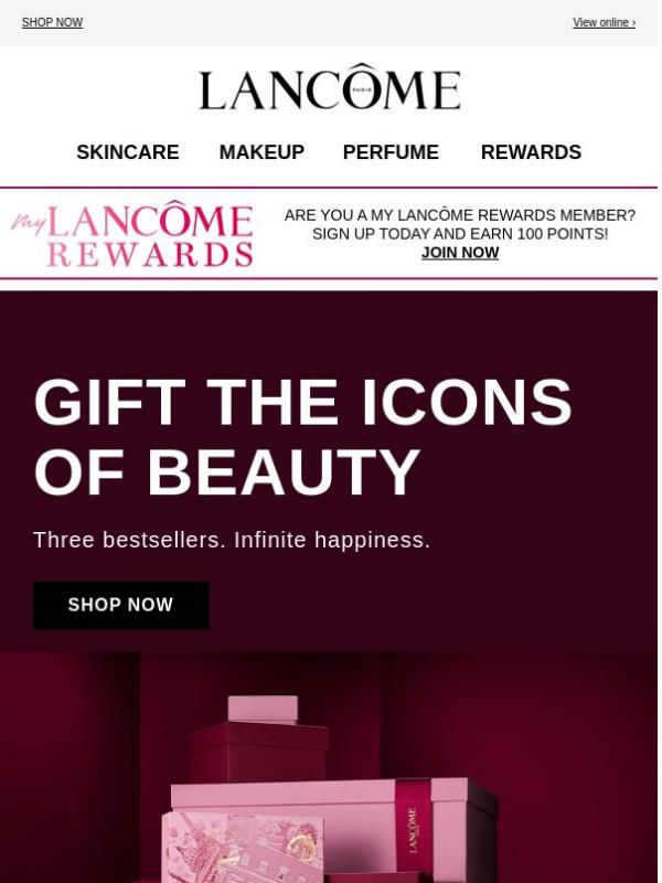 The art of gifting, à la Lancôme