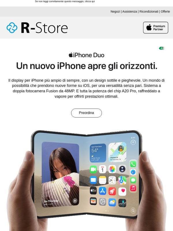 Preordina iPhone Duo