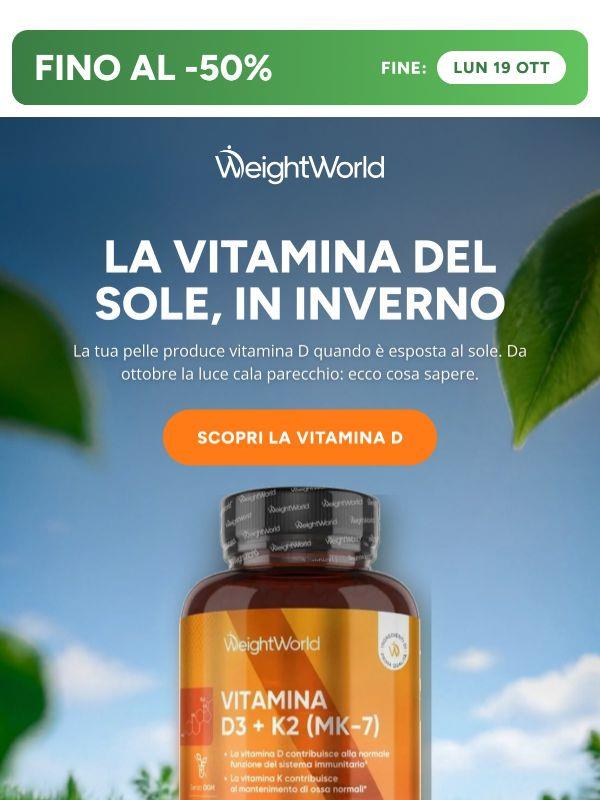 La vitamina del sole, in inverno